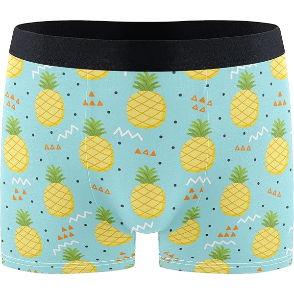 ZZKKO Men's Underwear Briefs Cute Monkey Faces Flowers Men's